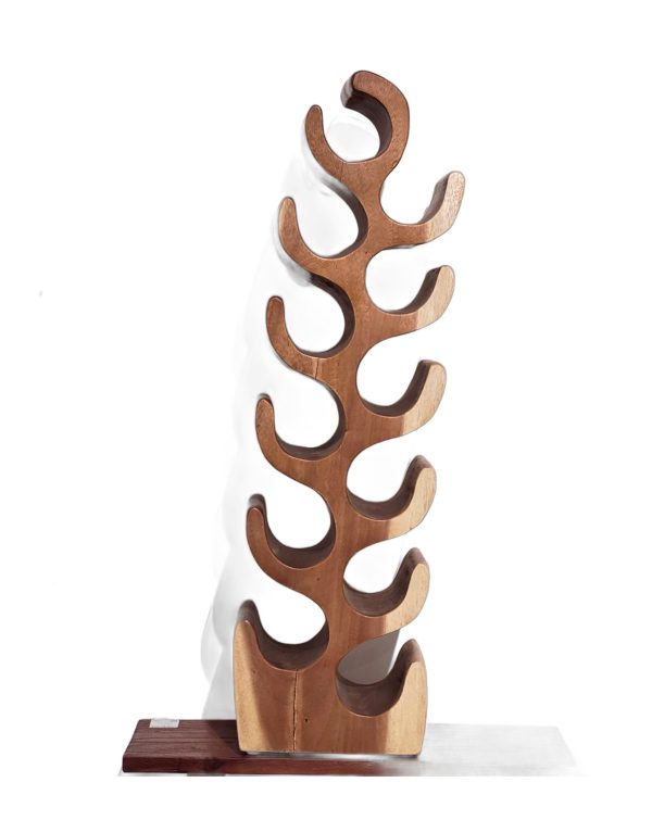 Bali Wijnrek Teak Hout 70cm