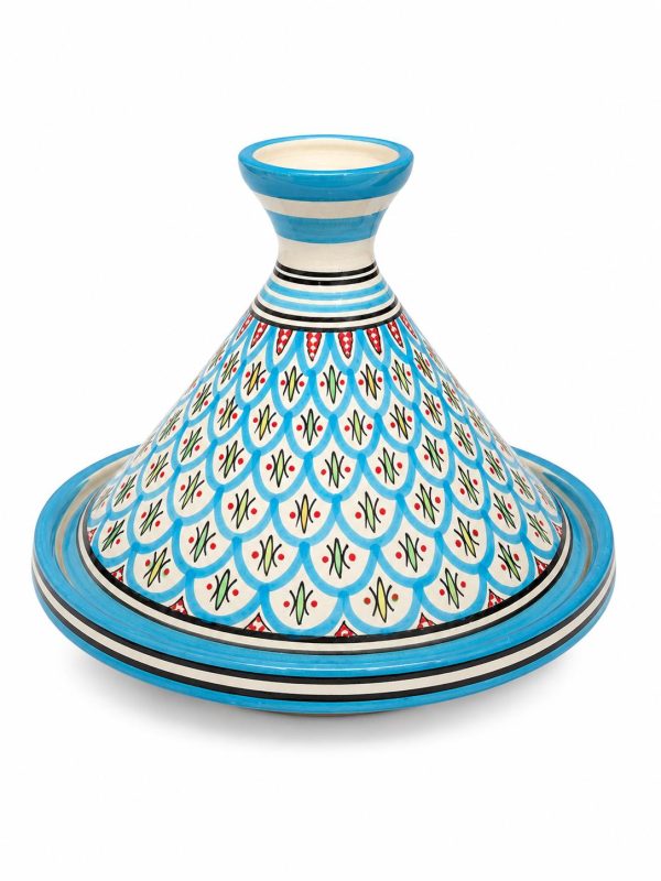 Marokkaanse Tajine Decoratief Turquoise 30cm