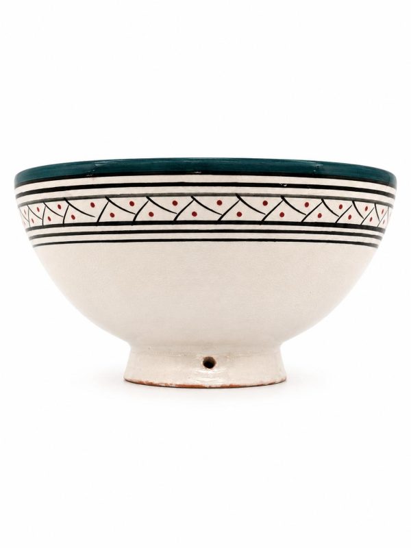 Marokkaanse Salade Bowl Groen 30cm
