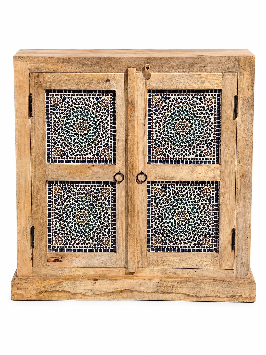 Kast Mozaïek Teak Hout
