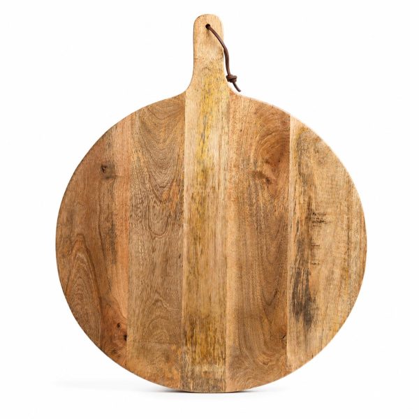 Borrelplank Olijfhout Rond