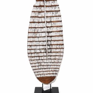 Veer Teak Hout Sculptuur